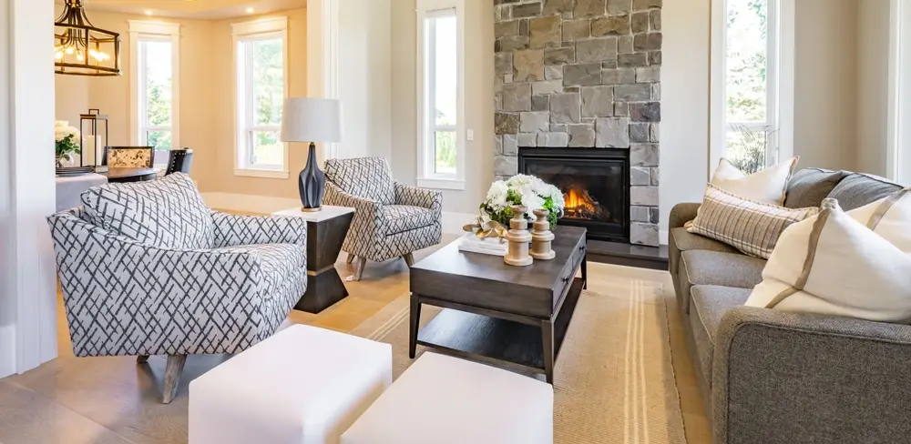 Beaux intérieurs de maison